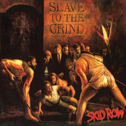 Skid Row - Slave To The Grind (2023 Reissue, BMG Rights Management, Limited Edition, Orange & Black Marble Vinyl, 2 LPs)