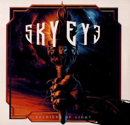 SkyEye - Soldiers Of Light (2023 Reissue, Atomic Fire Records, Blue & Black Marble Vinyl, 2 LPs)