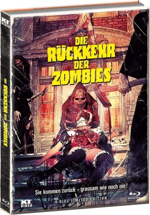 Die Rückkehr der Zombies (1981) (Wattiert, Limited Edition, Mediabook, 2 Blu-rays + DVD + CD)