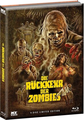 Die Rückkehr der Zombies (1981) (Wattiert, Edizione Limitata, Mediabook, 2 Blu-ray + DVD + CD)