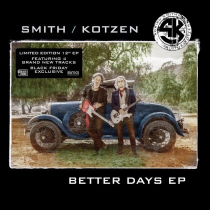 Adrian Smith (Iron Maiden) & Richie Kotzen (Winery Dogs) - Better Days EP (Black Friday, LP)