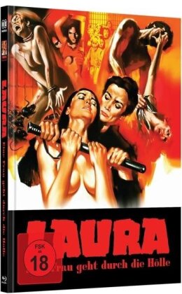 Laura - Eine Frau geht durch die Hölle (1982) (Cover B, Limited Edition, Mediabook, Blu-ray + DVD)
