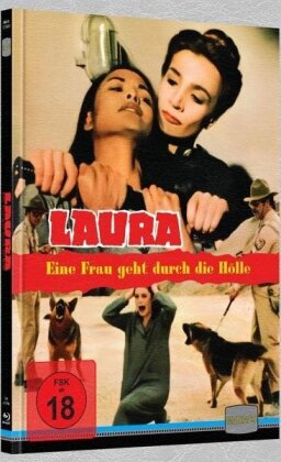 Laura - Eine Frau geht durch die Hölle (1982) (Cover A, Wattiert, Limited Edition, Mediabook, Blu-ray + DVD)
