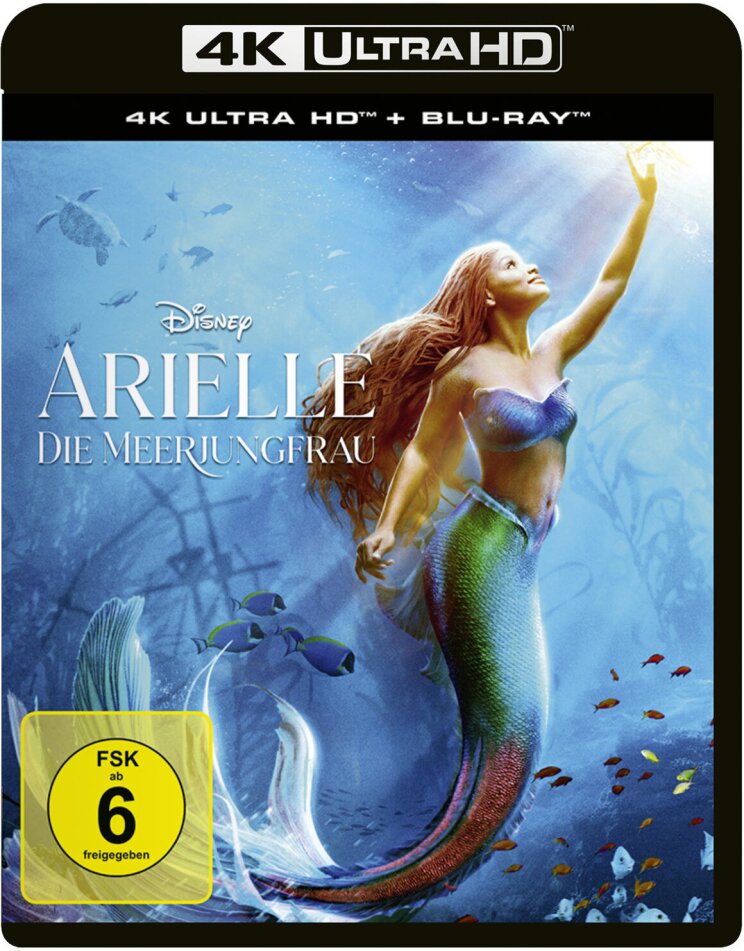 Arielle, die Meerjungfrau (2023) (4K Ultra HD + Blu-ray)