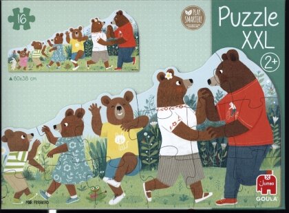 GOULA XXL-Puzzle Bärenfamilie