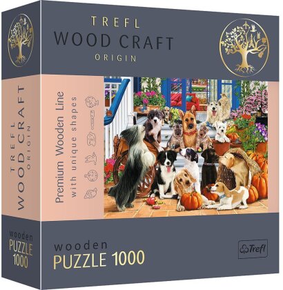 Holz Puzzle 1000 - Hunde