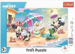 Rahmen-Puzzle 15 Teile - Disney Mickey Mouse and Friends