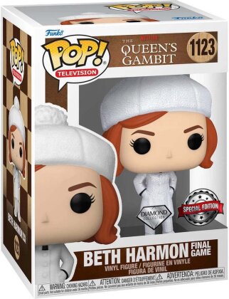 Beth Harmon - Le Jeu de la Dame (1123) - POP TV - Exclusive Diamond - 9 cm