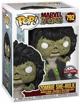 She-Hulk - Zombie Marvel (792) - POP Marvel - Exclusive - 9 cm