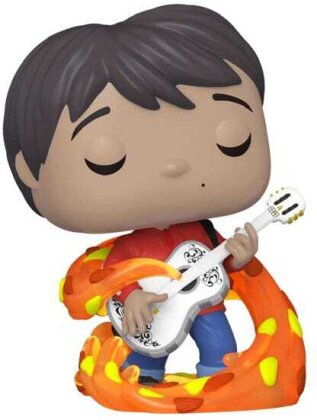 Coco POP! Disney Vinyl Figur Miguel w/guitar (Glow-in-the-Dark) 9 cm