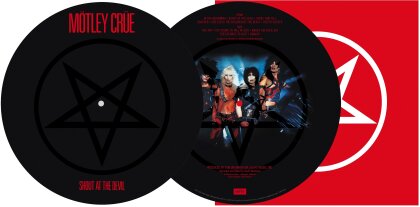 Mötley Crüe - Shout At The Devil (2023 Reissue, 40th Anniversary Edition, Limited Edition, Picture Disc, LP)