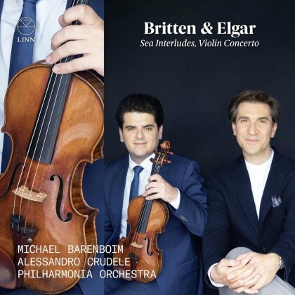 Alessandro Crudele, Michael Barenboim, Philharmonia Orchestra & Sir Benjamin Britten (1913-1976) - Sea Interludes - Elgar: Violin Concerto