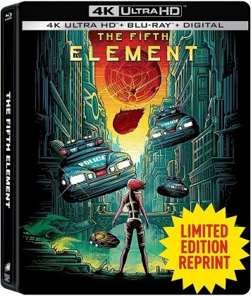 The Fifth Element (1997) (Limited Edition, Steelbook, 4K Ultra HD + Blu-ray)