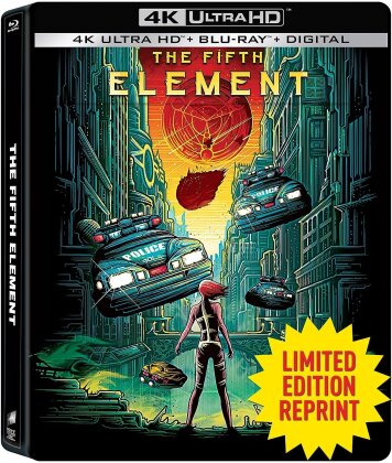 The Fifth Element (1997) (Limited Edition, Steelbook, 4K Ultra HD + Blu-ray)