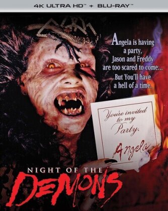 Night Of The Demons (1988) (Limited Unrated Edition, Collector's Edition, Unrated, 4K Ultra HD + Blu-ray)