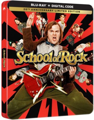 School Of Rock (2003) (Édition 20ème Anniversaire, Édition Limitée, Steelbook)