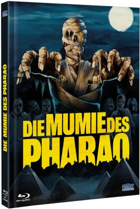Die Mumie des Pharao (1981) (Cover B, Limited Edition, Mediabook, Blu-ray + DVD)