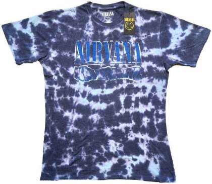 Nirvana Kids T-Shirt - Nevermind Wavy Logo (Wash Collection)