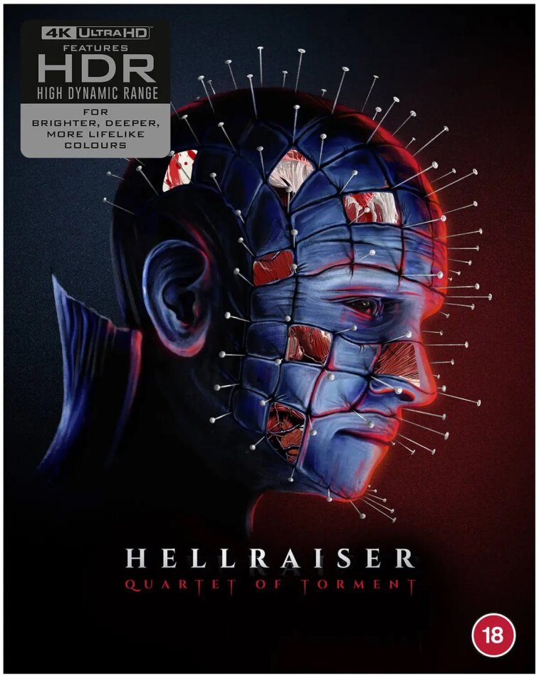 Hellraiser 1-4 - Quartet Of Torment (Limited Edition, 4 4K Ultra HDs)