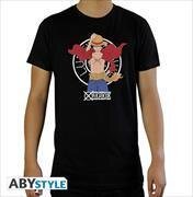 ONE PIECE - T-shirt "Luffy New World" man SS black - basic