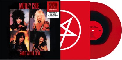 Mötley Crüe - Shout At The Devil (2023 Reissue, BMG Rights Management, 40th Anniversary Edition, Black in Ruby Colored Vinyl, LP)