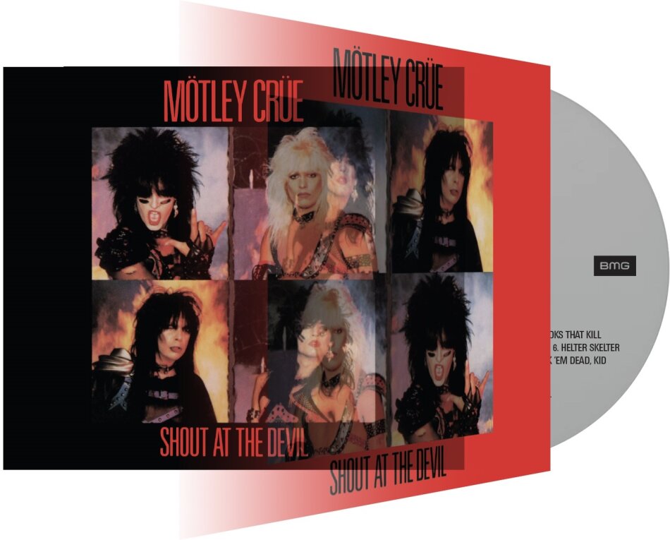 Mötley Crüe - Shout At The Devil (2023 Reissue, BMG Rights Management, Lenticular Edition, 40th Anniversary Edition, Limited Edition)