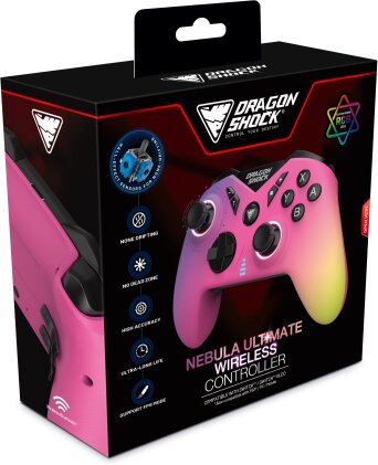 DragonShock - NEBULA ULTIMATE - Manette sans fil Pro Candy pour Nintendo Switch, Switch Lite, Switch OLED, PS3, PC et Android