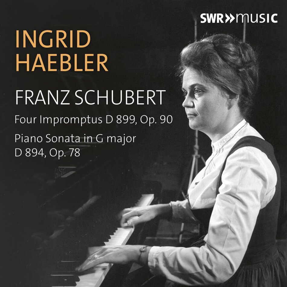 Franz Schubert (1797-1828) & Ingrid Haebler - Klaviersonate op 78, Vier Impromptus für Klavier op. 90