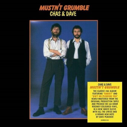 Chas & Dave - Mustn't Grumble (2023 Reissue, Demon/Edsel, 140 Gramm, Colored, LP)