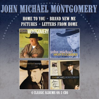 John Michael Montgomery - Home To You / Brand New Me / Pictures / Letters (2 CDs)
