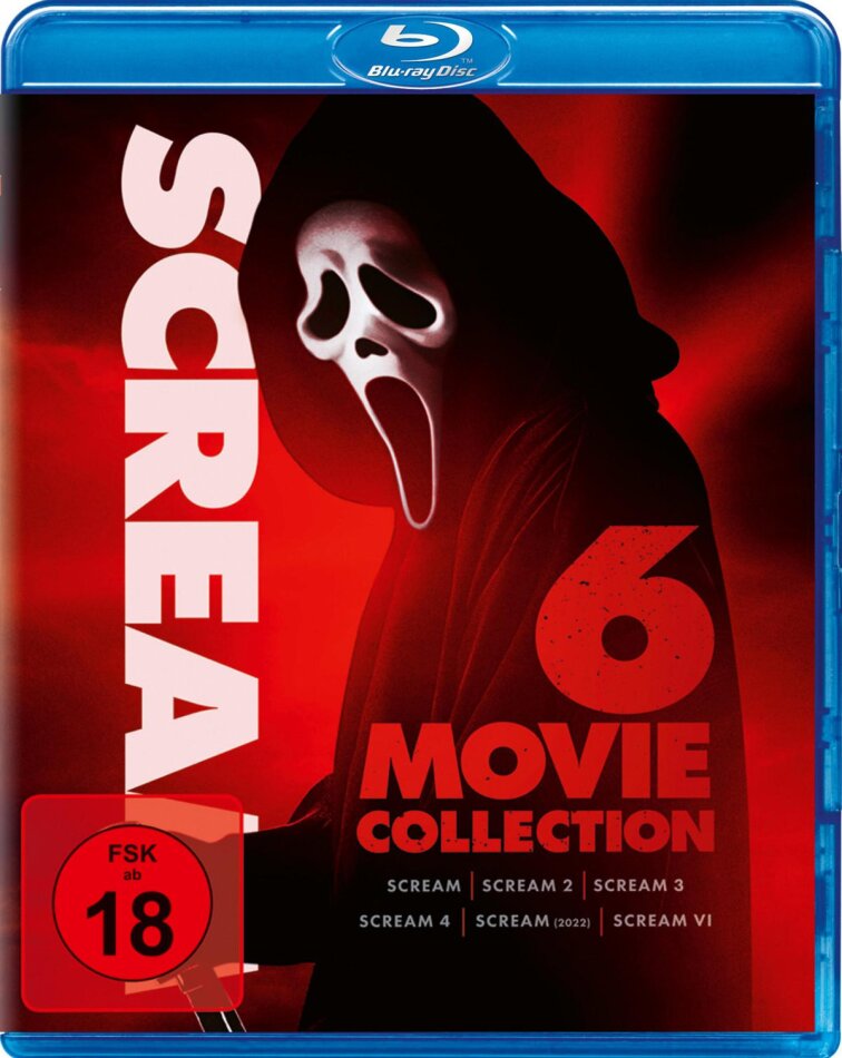 Scream 1-6 - 6-Movie Collection (6 Blu-rays)