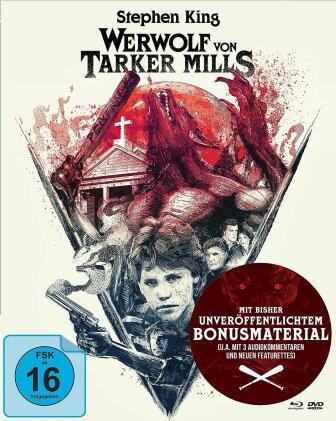 Werwolf von Tarker Mills (1985) (Cover B, Édition Limitée, Mediabook, Blu-ray + DVD)