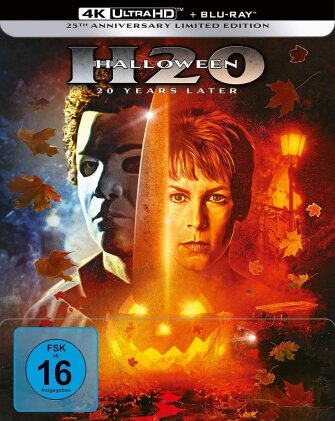 Halloween H20 - 20 Years Later (1998) (25th Anniversary Limited Edition, Steelbook, 4K Ultra HD + Blu-ray)