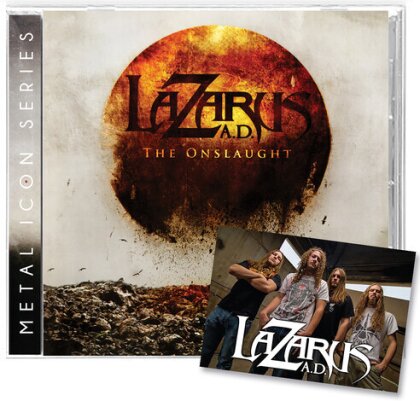 Lazarus A.D. - Onslaught (2023 Reissue, Brutal Planet, Édition Limitée, Version Remasterisée)