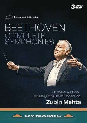 Orchestra del Maggio Musicale Fiorentino, Ludwig van Beethoven (1770-1827) & Zubin Mehta - Beethoven: Complete Symphonies (3 DVD)