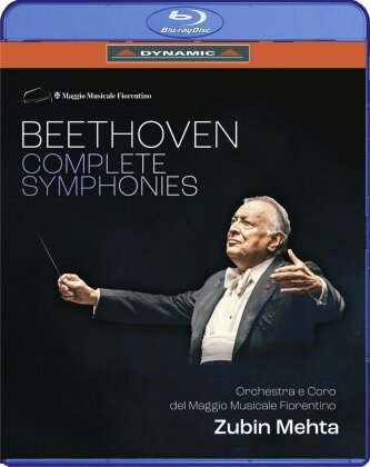 Orchestra del Maggio Musicale Fiorentino, Ludwig van Beethoven (1770-1827) & Zubin Mehta - Beethoven: Complete Symphonies (2 Blu-rays)