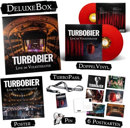 Turbobier - Live im Volkstheater (Limited Edition, Colored, 2 LPs)