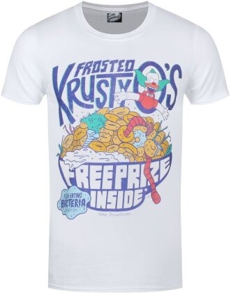 The Simpsons: Frosted Krusty Q's - Men's T-Shirt