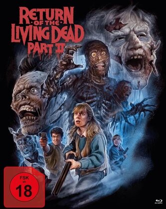 Return of the Living Dead: Part 2 (1988) (Cover B, Limited Edition, Mediabook, 2 Blu-rays)