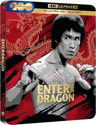 Enter the Dragon (1973) (100 ans Warner Bros., Édition Limitée, Steelbook, 4K Ultra HD + Blu-ray)