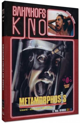 Metamorphosis - Lizard - die totale Mutation (1990) (Cover A, Bahnhofskino, Limited Edition, Mediabook, Blu-ray + DVD)