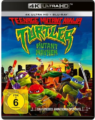 Teenage Mutant Ninja Turtles - Mutant Mayhem (2023) (4K Ultra HD + Blu-ray)