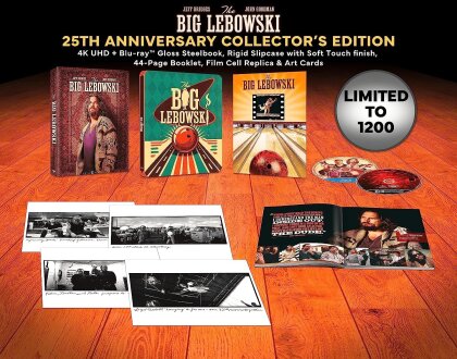 The Big Lebowski (1998) (Collector's Edition 25° Anniversario, Edizione Deluxe Limitata, Steelbook, 4K Ultra HD + Blu-ray)