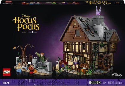 LEGO Disney Hocus Pocus: Das Hexenhaus der Sanderson-Schwestern - (21341, seltenes Set)