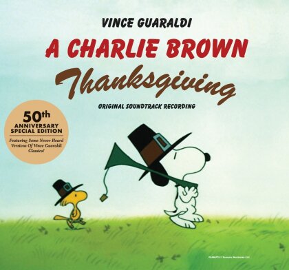 Vince Guaraldi - A Charlie Brown Thanksgiving - OST (2023 Reissue, Lee Mendelson Film, 50th Anniversary Edition, LP)