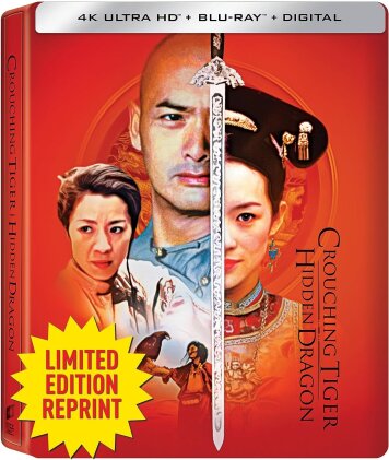 Crouching Tiger, Hidden Dragon (2000) (Limited Edition, Steelbook, 4K Ultra HD + Blu-ray)