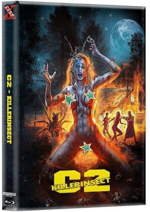 C2 - Killerinsect (1993) (Wattiert, Limited Edition, Mediabook, 4K Ultra HD + Blu-ray + DVD)
