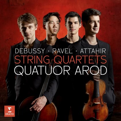 Quatuor Arod, Claude Debussy (1862-1918), Maurice Ravel (1875-1937) & Benjamin Attahir (*1987) - Streichquartette (CD + DVD)