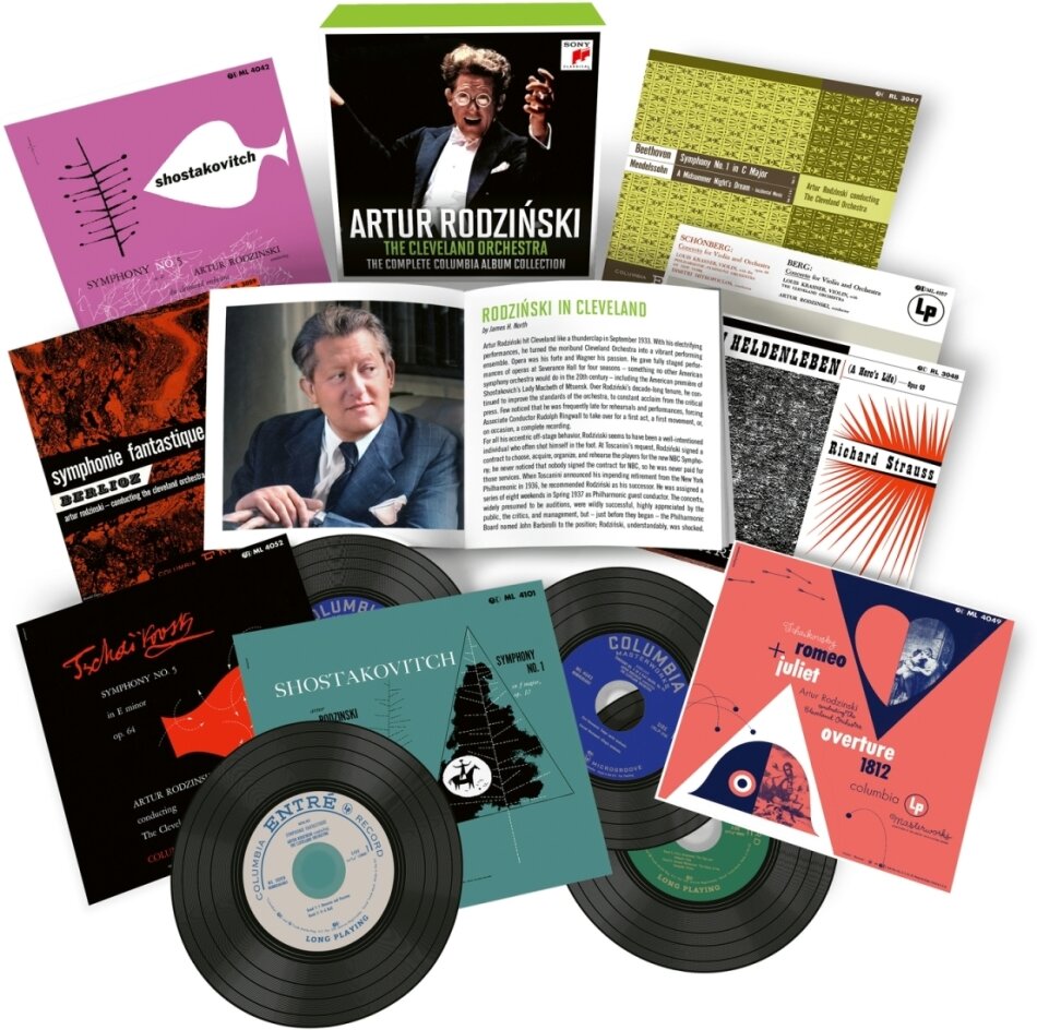Artur Rodzinski & Cleveland Orchestra - The Complete Columbia Album Collection (13 CDs)