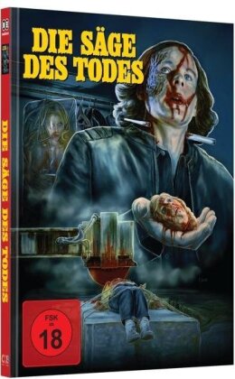 Die Säge des Todes (1981) (Cover F, Edizione Limitata, Mediabook, Blu-ray + DVD)